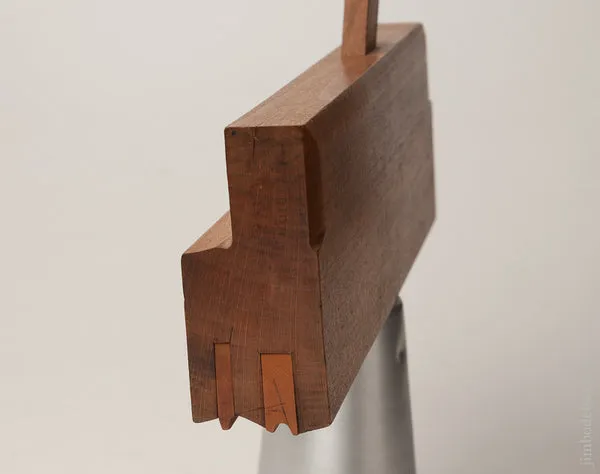 3/4 inch Molding Plane by S.H. BIBIGHAUS PHILADA PA circa 1840-60 EXTRA FINE - 72583R