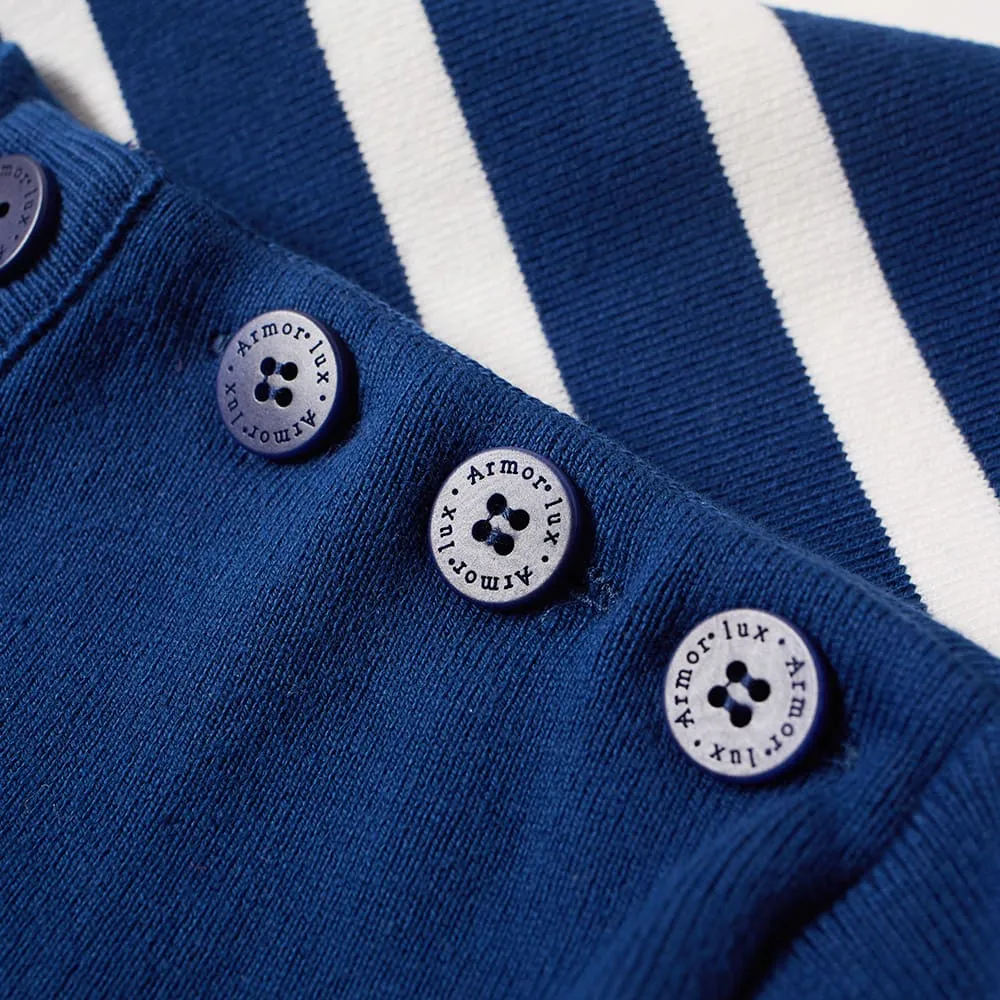 Armor-Lux 75137 Striped Mariner Crew SweatOcean & Natural
