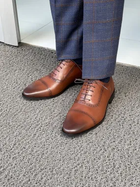 Bojoni Wilson Tan Oxfords