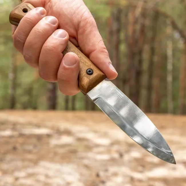  BPS B1 Bushcraft Knife - Firesteel Edition