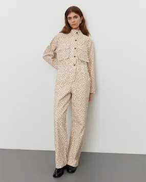 EILASW JUMPSUIT - Antique White