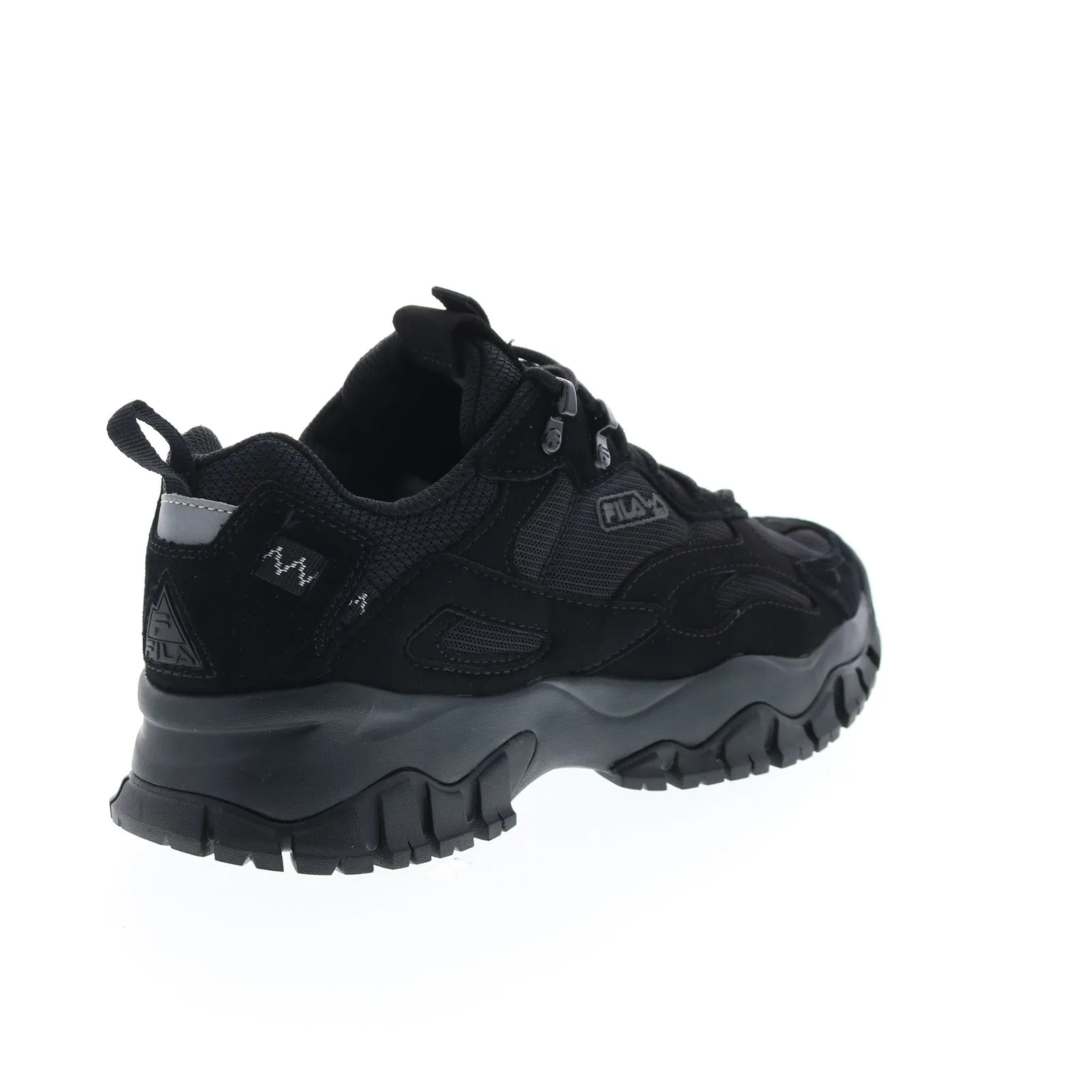 Fila Ray Tracer TR 2 1RM01218-010 Mens Black Nubuck Lifestyle Sneakers Shoes