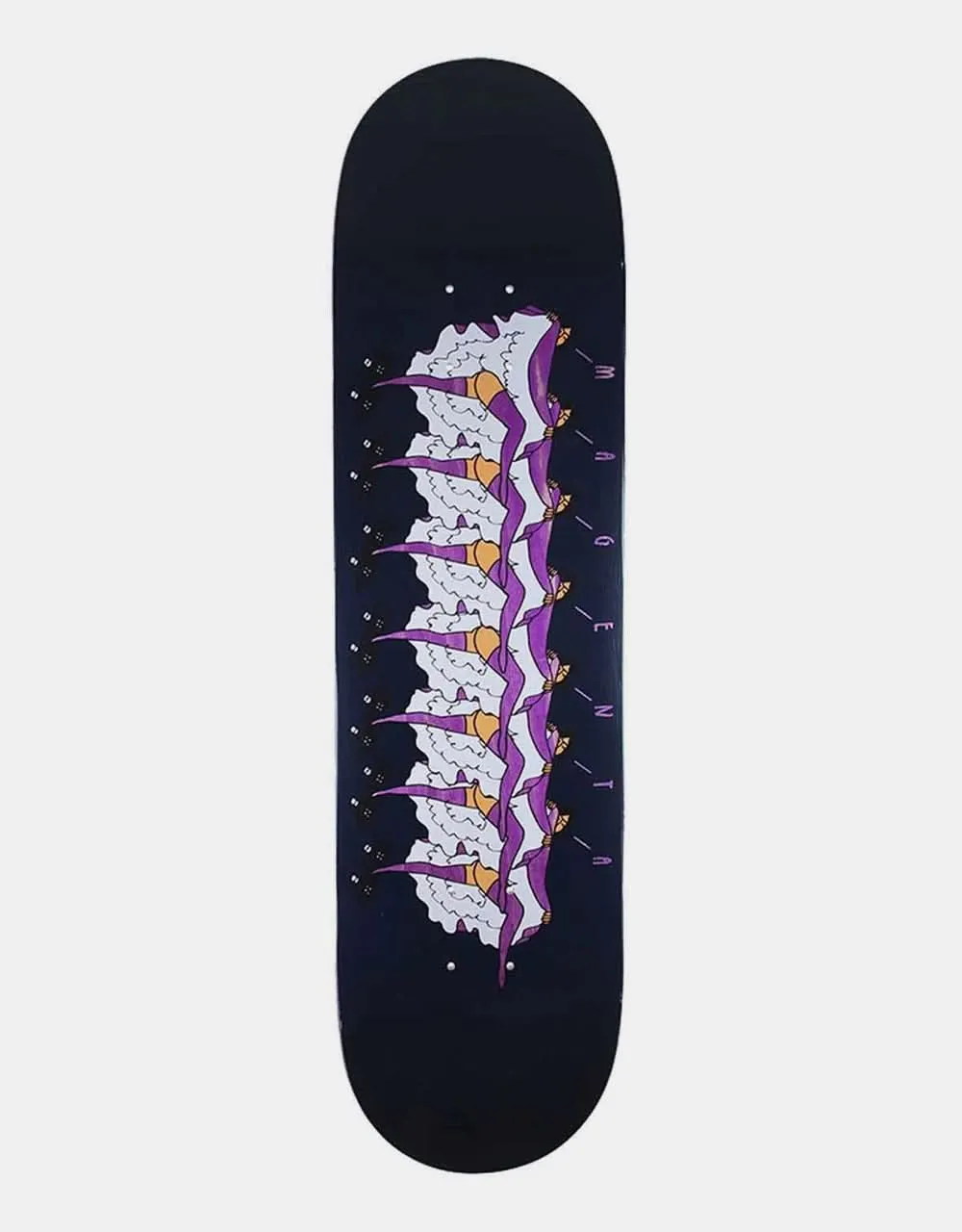 Magenta Cancan Skateboard Deck - 8.25