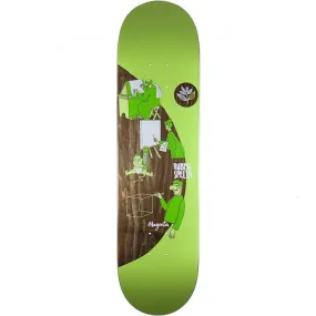 Magenta Ruben Spelta Extravision Skateboard Deck Green 8.4