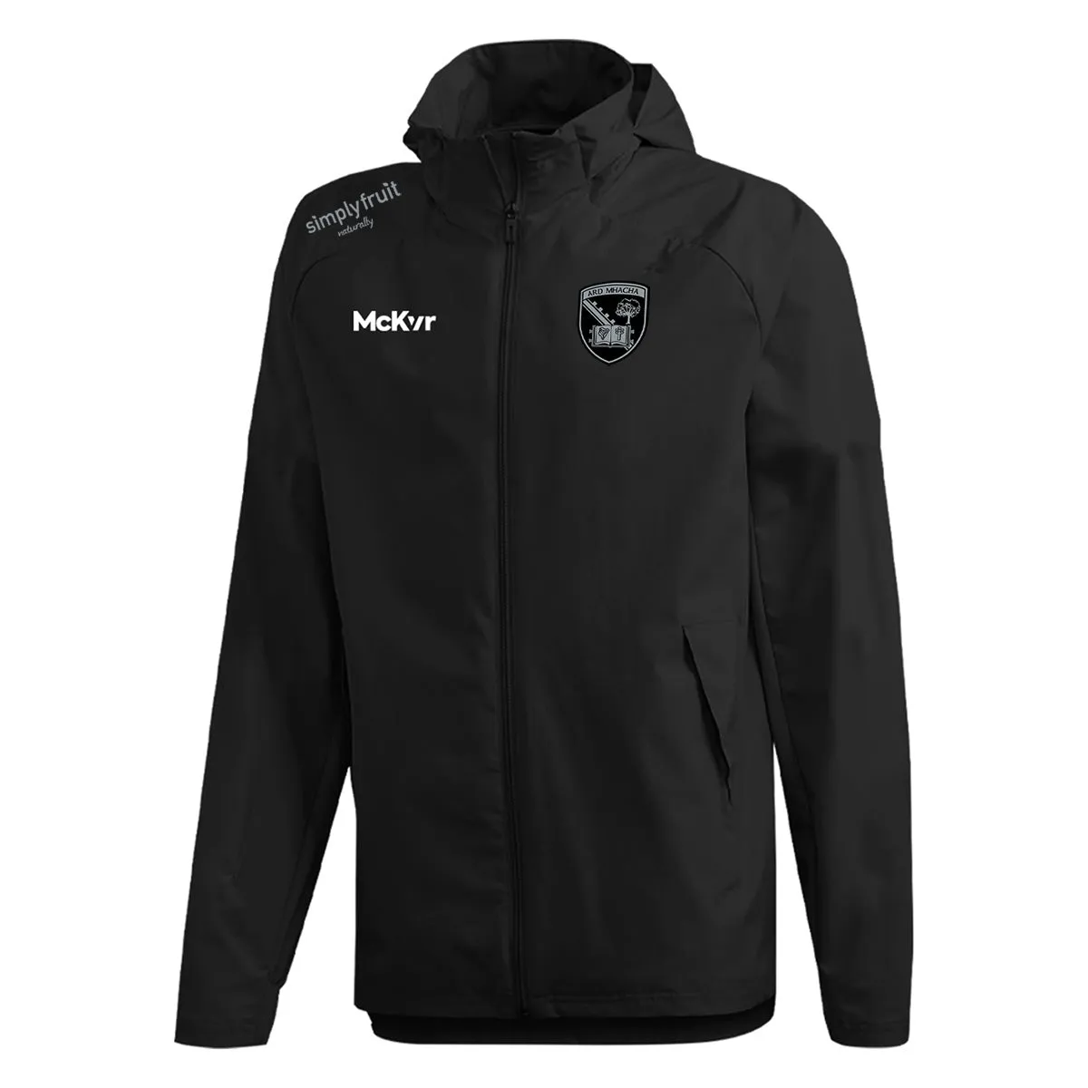 Mc Keever Armagh GAA Core 22 Rain Jacket - Youth - Black