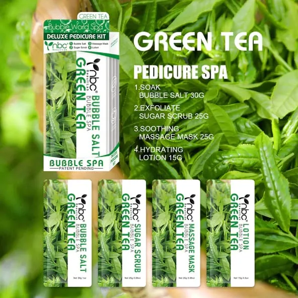 NBC - Bubble World Spa Kit (4 Step) GREEN TEA