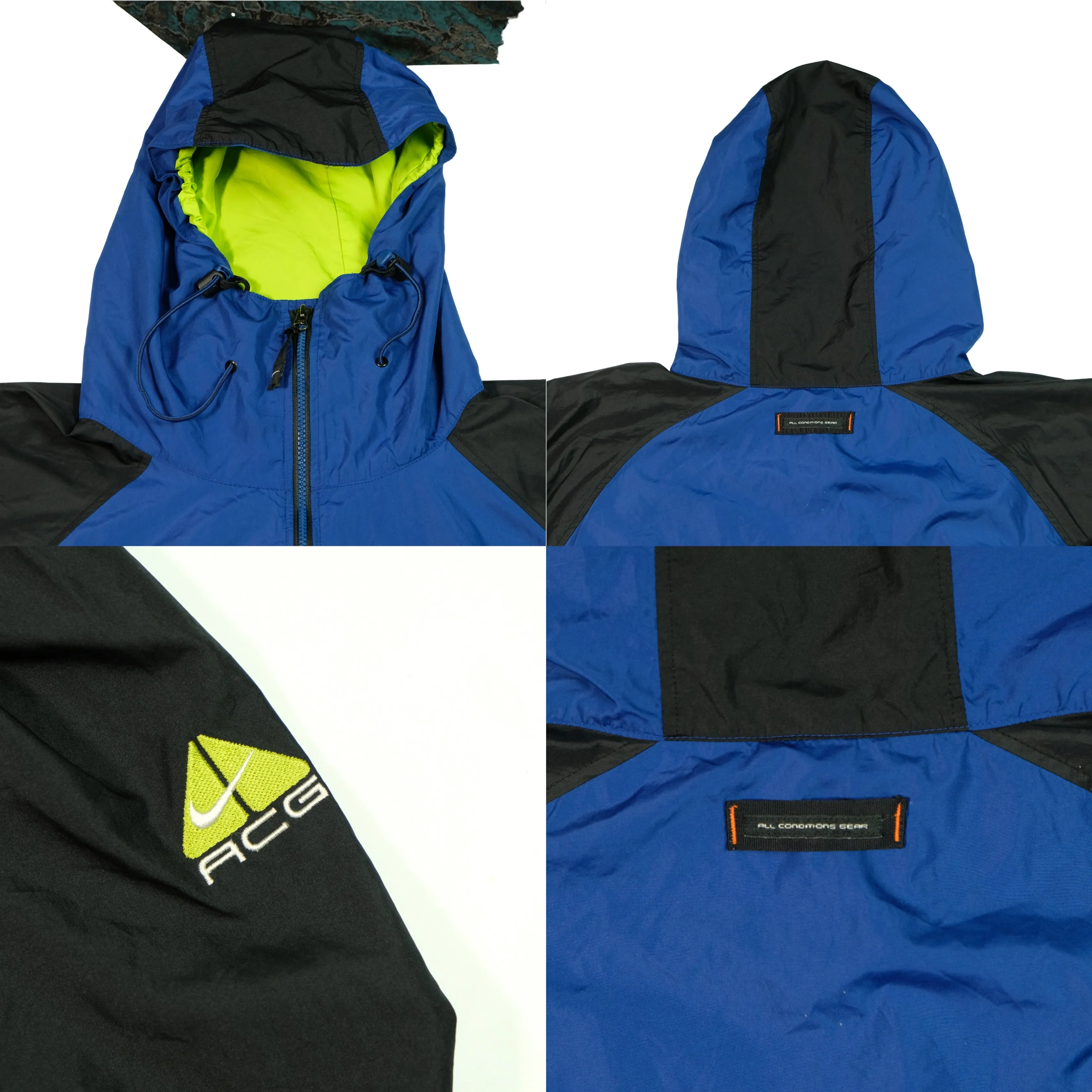 Nike ACG Packable 1990s Vintage Windbreaker Jacket XL