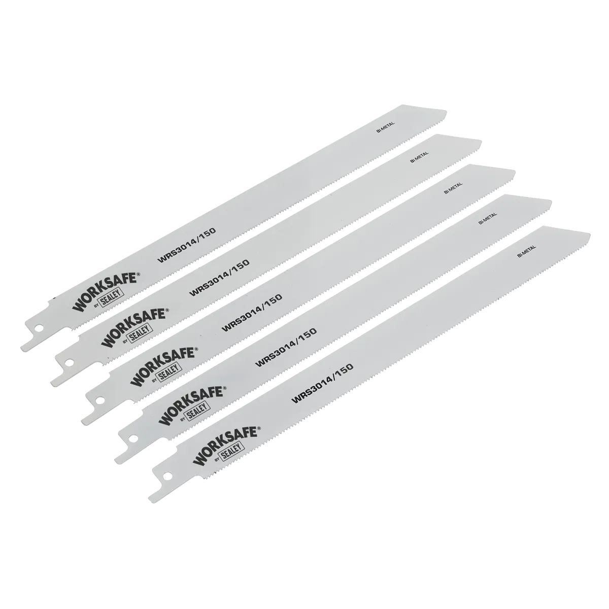 Sealey WRS3014/150 Reciprocating Saw Blade for Metal 150mm 18tpi - Pack of 5