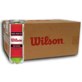 Wilson Padel Rush Ball 24 x 3 pieces.
